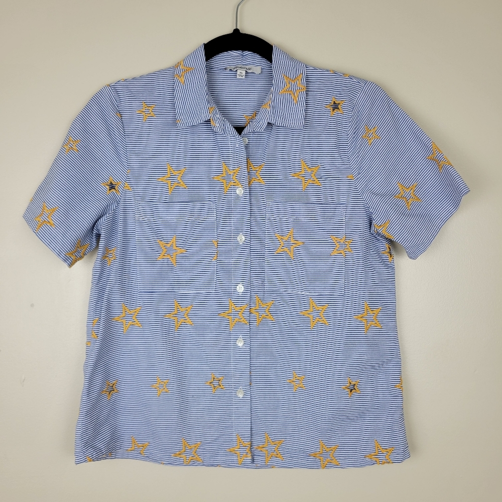 Madewell Embroidered Star Shirt